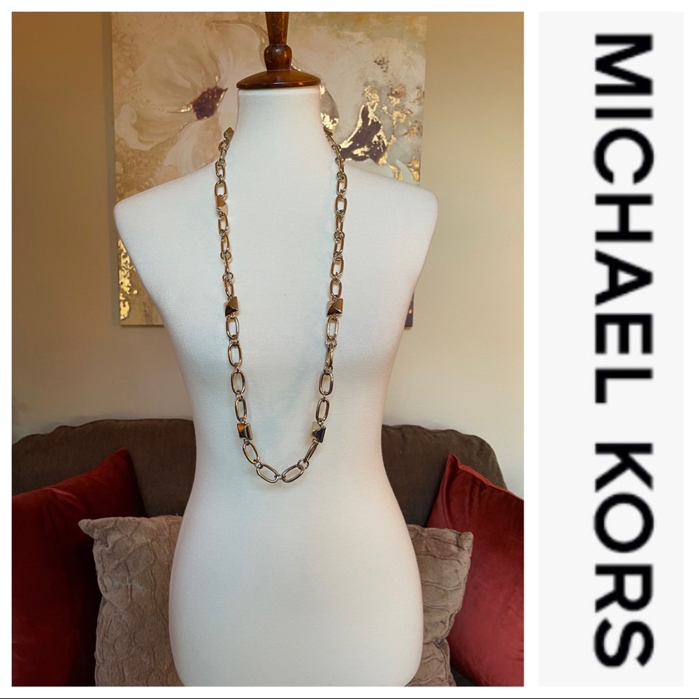Authentic Michael Kors Chain Link Necklace